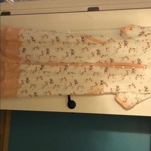 One loved babe floral dress